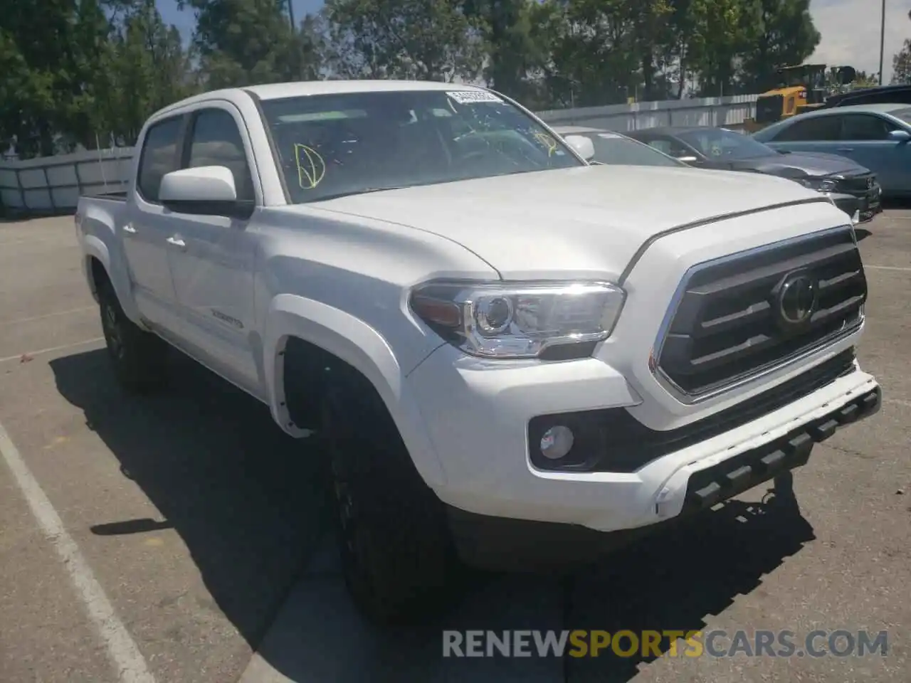 1 Photograph of a damaged car 3TMCZ5AN0NM485352 TOYOTA TACOMA 2022