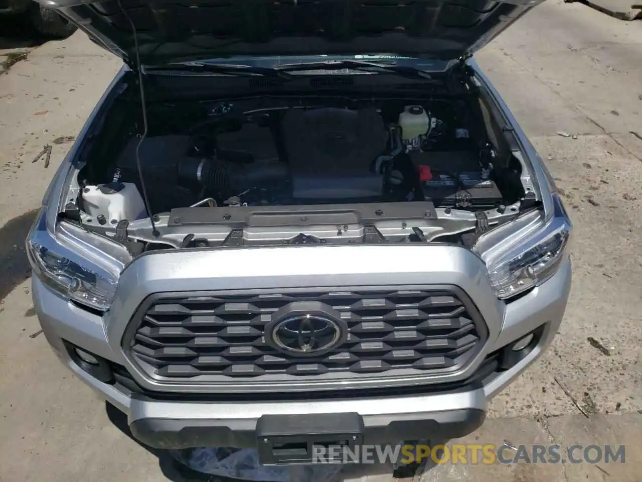 7 Photograph of a damaged car 3TMCZ5AN0NM492334 TOYOTA TACOMA 2022