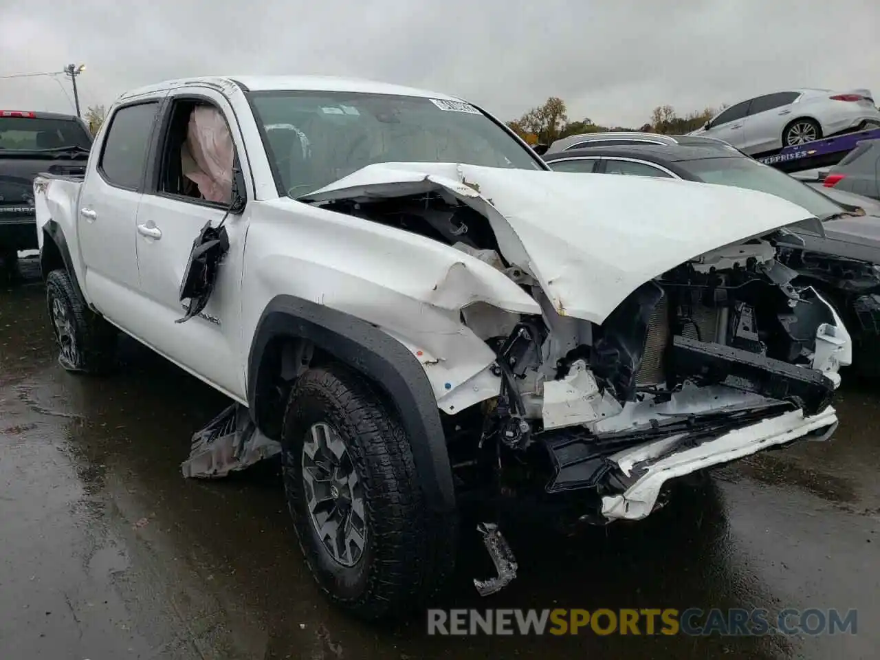 1 Photograph of a damaged car 3TMCZ5AN0NM498067 TOYOTA TACOMA 2022