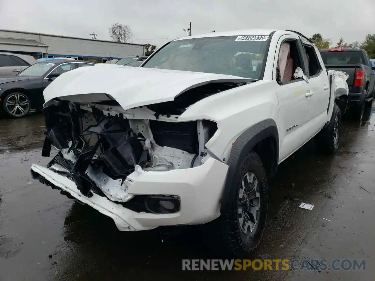 2 Photograph of a damaged car 3TMCZ5AN0NM498067 TOYOTA TACOMA 2022