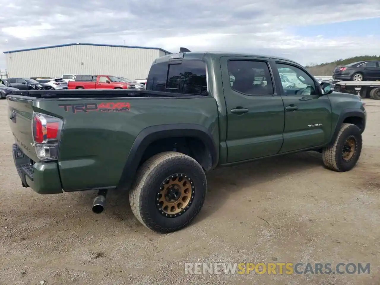 3 Photograph of a damaged car 3TMCZ5AN0NM500058 TOYOTA TACOMA 2022