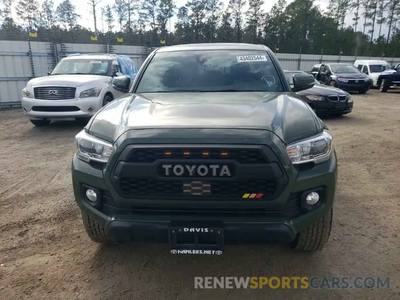 5 Photograph of a damaged car 3TMCZ5AN0NM500058 TOYOTA TACOMA 2022