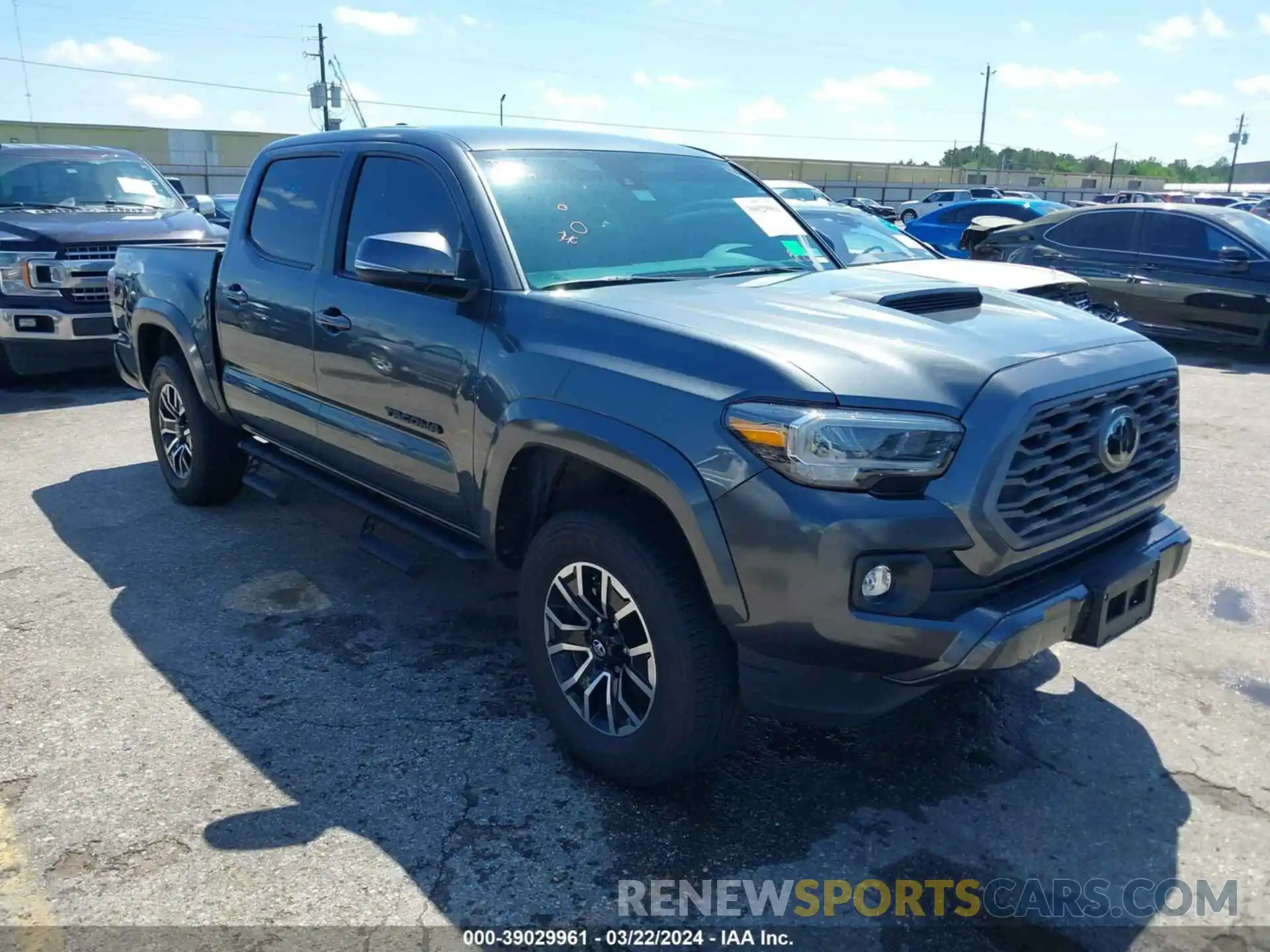 1 Photograph of a damaged car 3TMCZ5AN0NM503784 TOYOTA TACOMA 2022