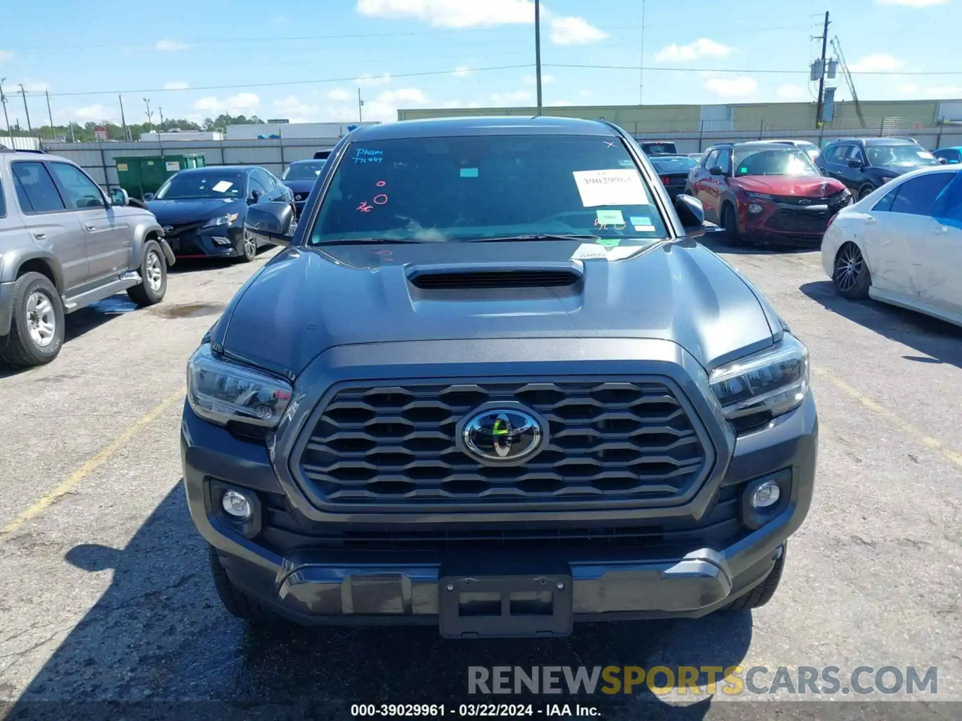 12 Photograph of a damaged car 3TMCZ5AN0NM503784 TOYOTA TACOMA 2022