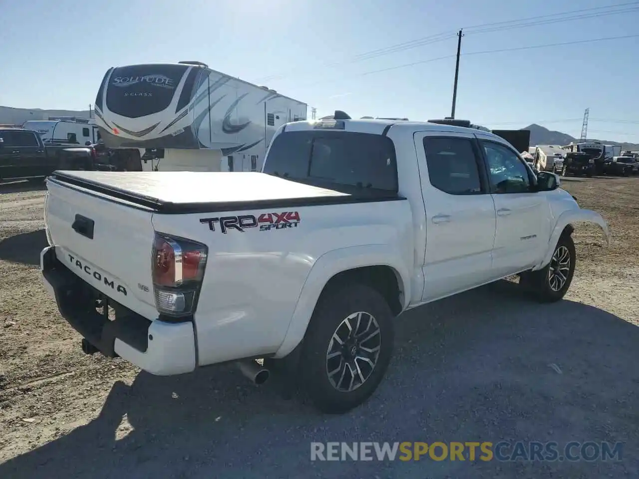 3 Photograph of a damaged car 3TMCZ5AN0NM506152 TOYOTA TACOMA 2022