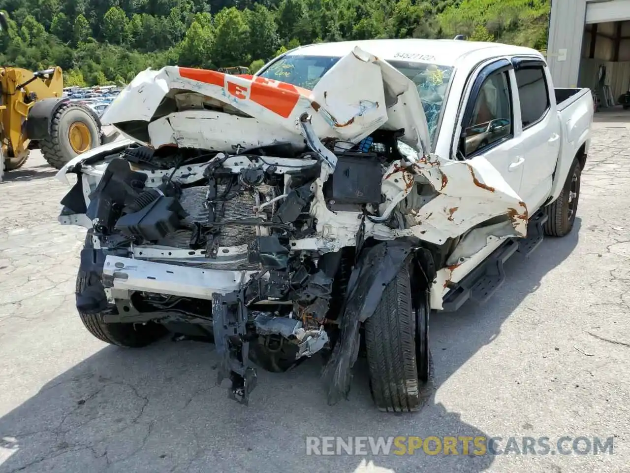 2 Photograph of a damaged car 3TMCZ5AN1NM453171 TOYOTA TACOMA 2022