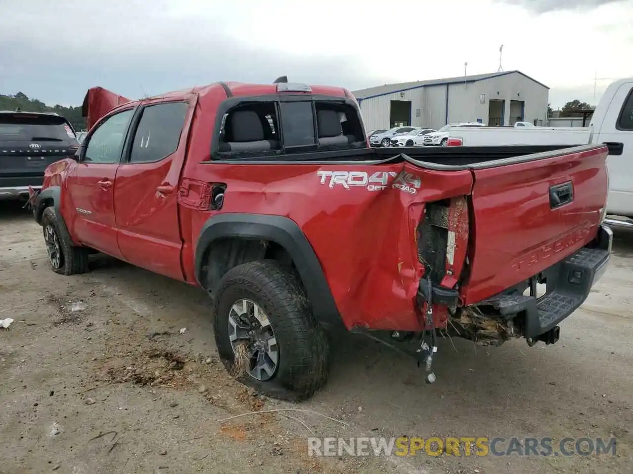 3 Photograph of a damaged car 3TMCZ5AN1NM455020 TOYOTA TACOMA 2022