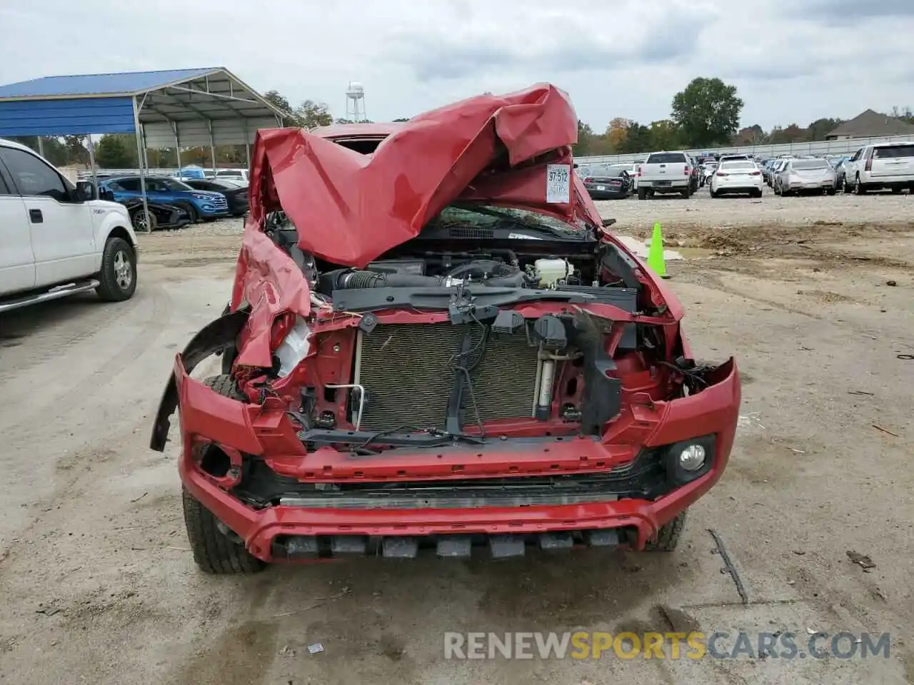 9 Photograph of a damaged car 3TMCZ5AN1NM455020 TOYOTA TACOMA 2022