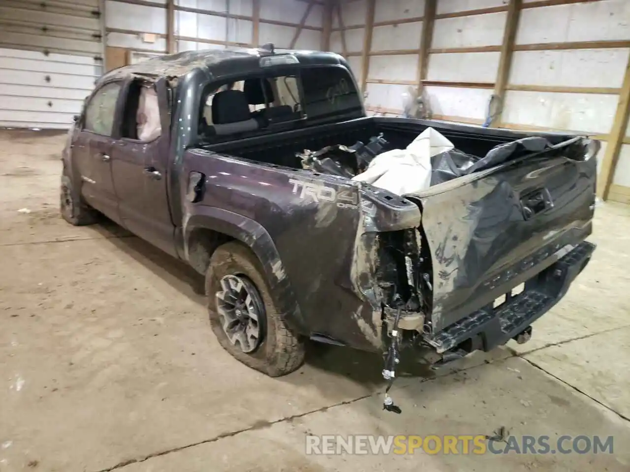 3 Photograph of a damaged car 3TMCZ5AN1NM455745 TOYOTA TACOMA 2022