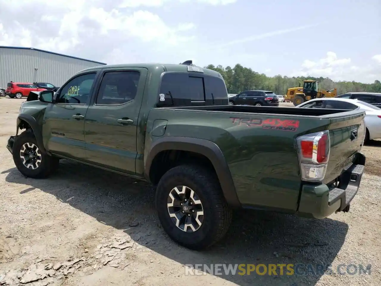 3 Photograph of a damaged car 3TMCZ5AN1NM460489 TOYOTA TACOMA 2022