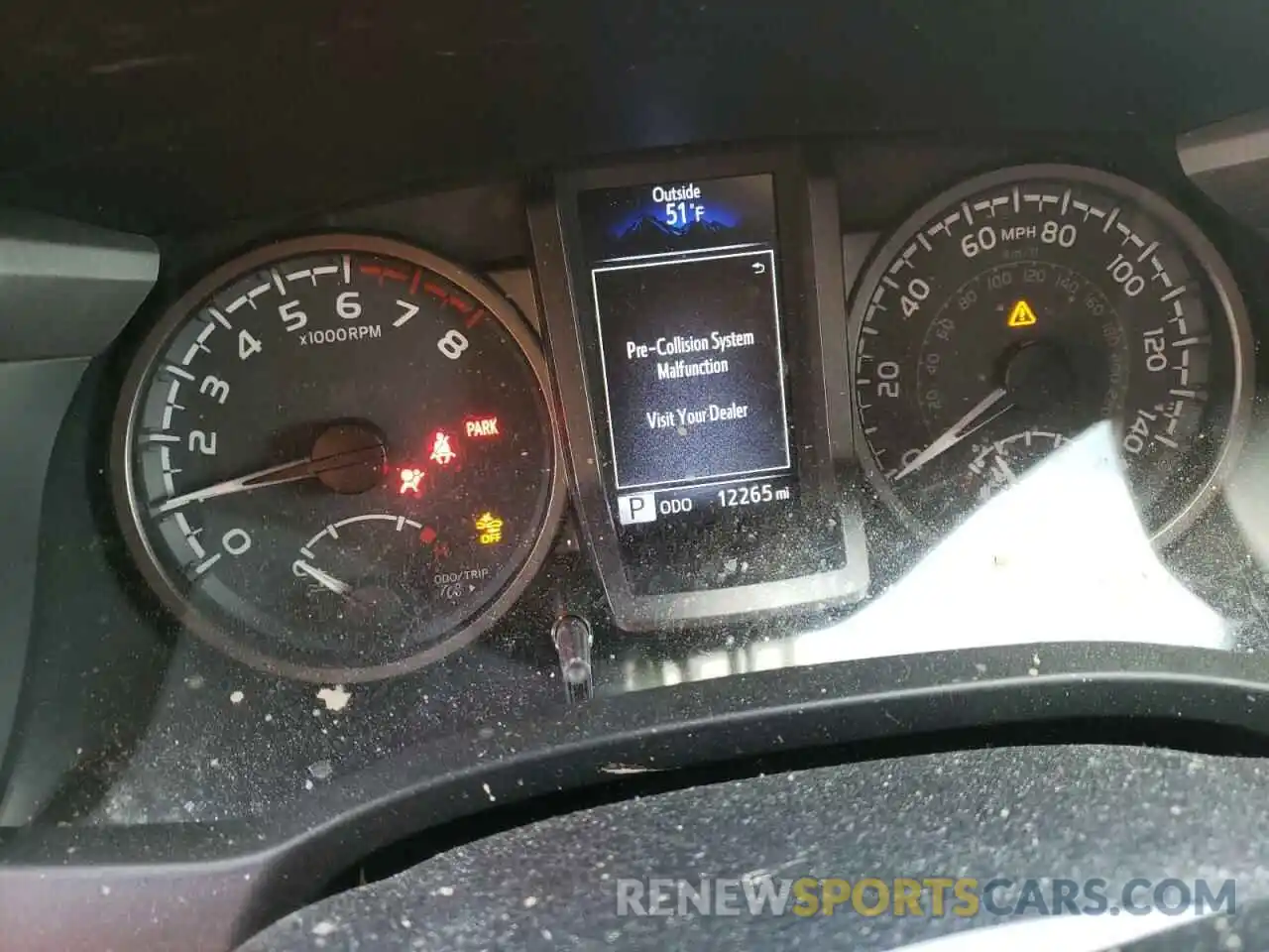 8 Photograph of a damaged car 3TMCZ5AN1NM460718 TOYOTA TACOMA 2022