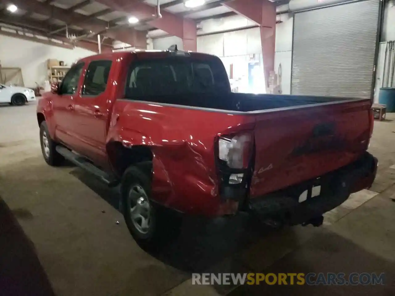 3 Photograph of a damaged car 3TMCZ5AN1NM466194 TOYOTA TACOMA 2022