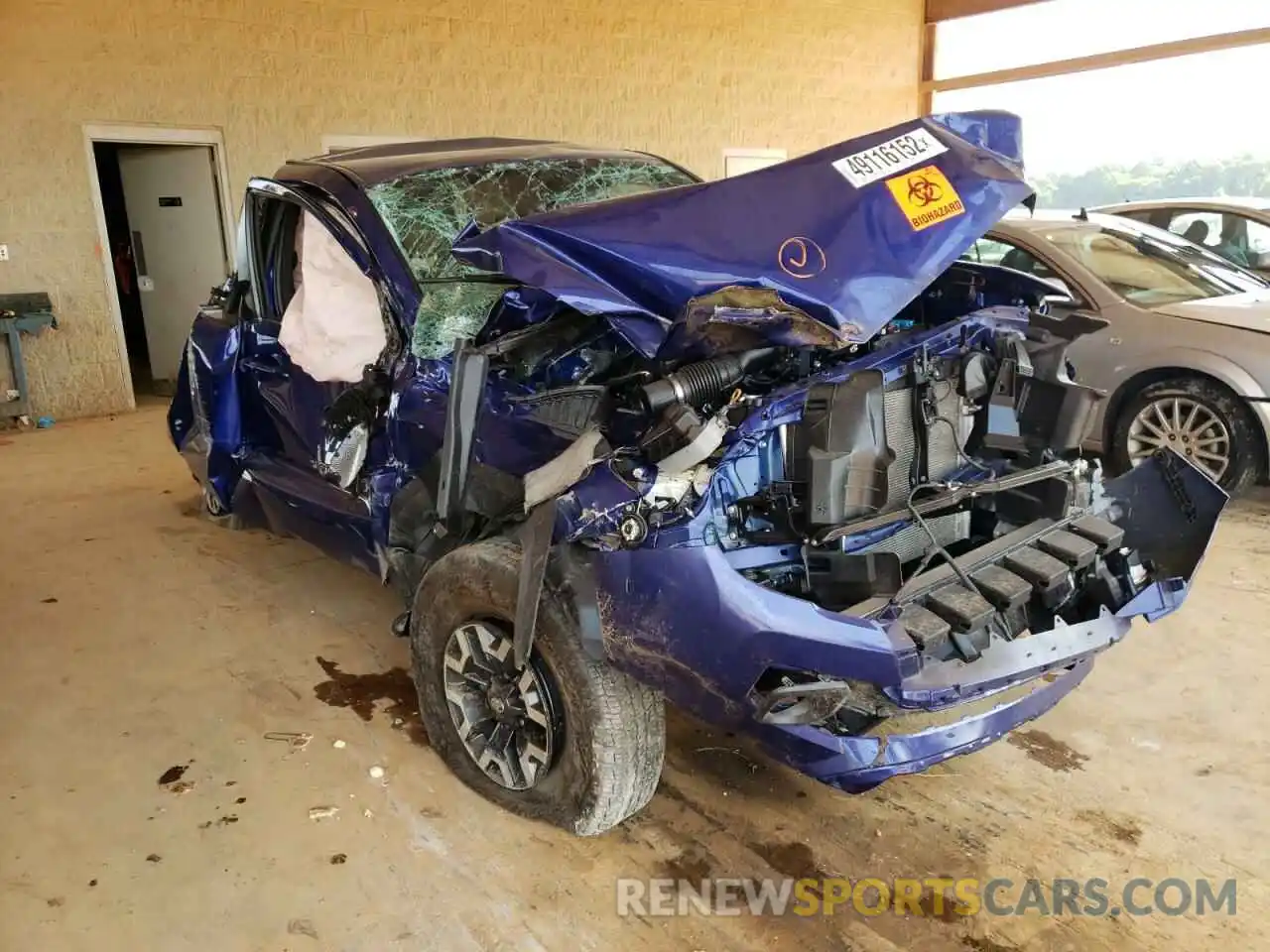 1 Photograph of a damaged car 3TMCZ5AN1NM471279 TOYOTA TACOMA 2022