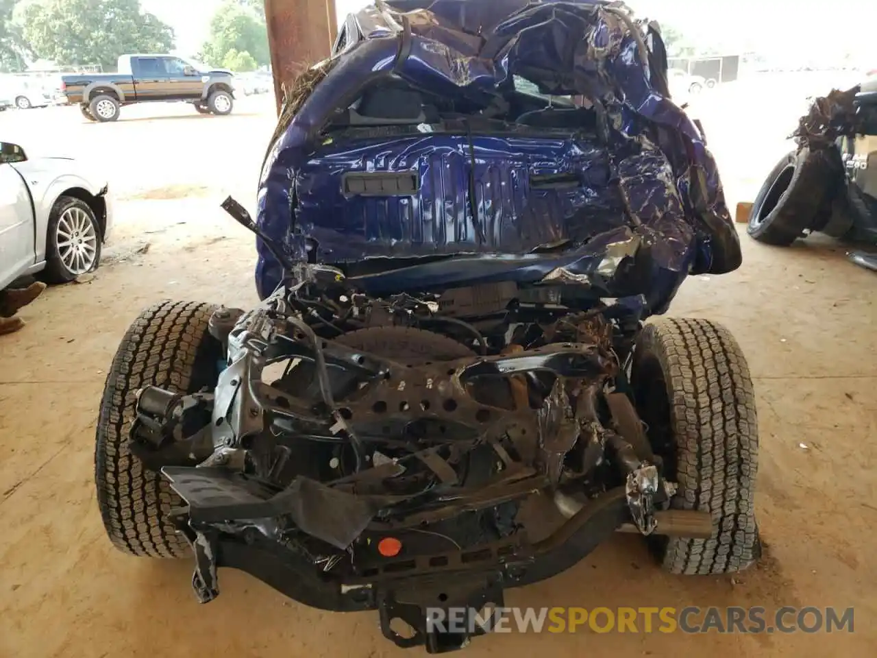 6 Photograph of a damaged car 3TMCZ5AN1NM471279 TOYOTA TACOMA 2022