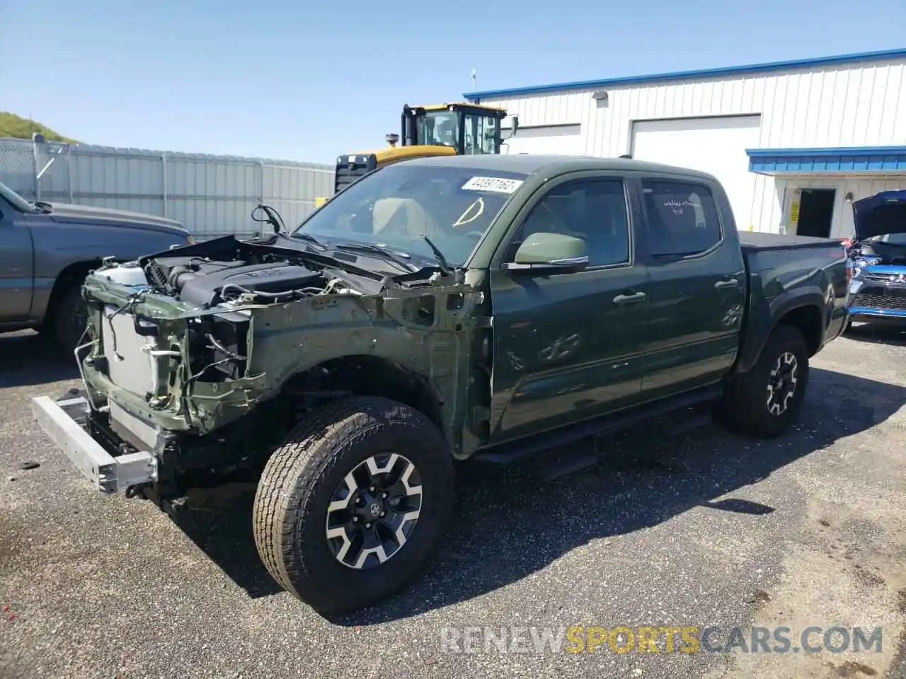 2 Photograph of a damaged car 3TMCZ5AN1NM471850 TOYOTA TACOMA 2022