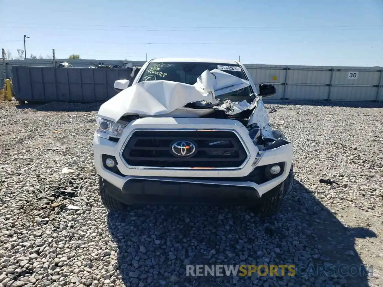 9 Photograph of a damaged car 3TMCZ5AN1NM478278 TOYOTA TACOMA 2022