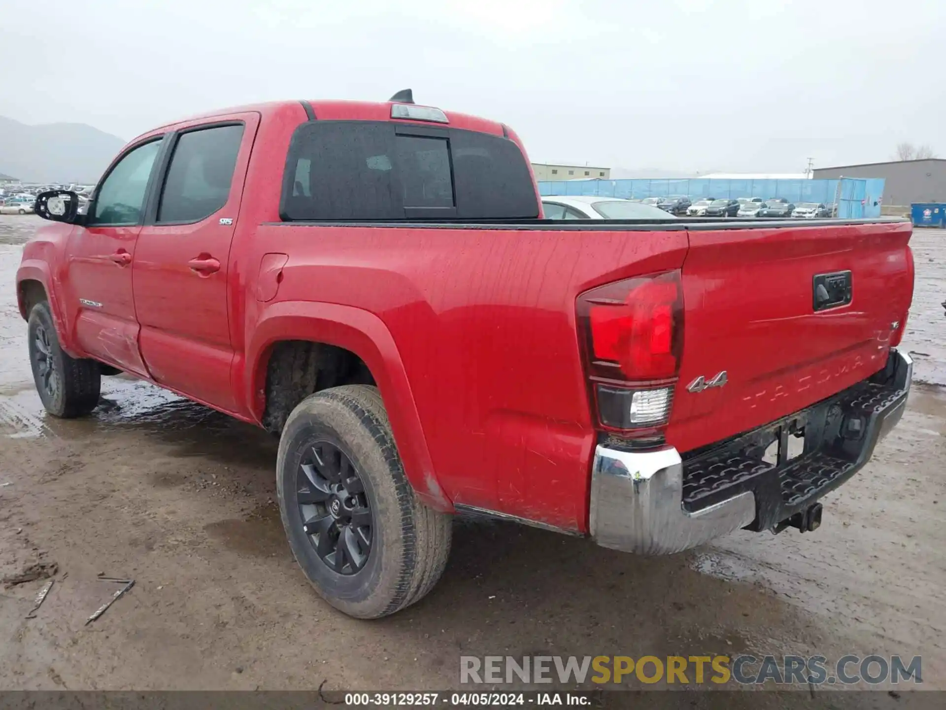 3 Photograph of a damaged car 3TMCZ5AN1NM489409 TOYOTA TACOMA 2022