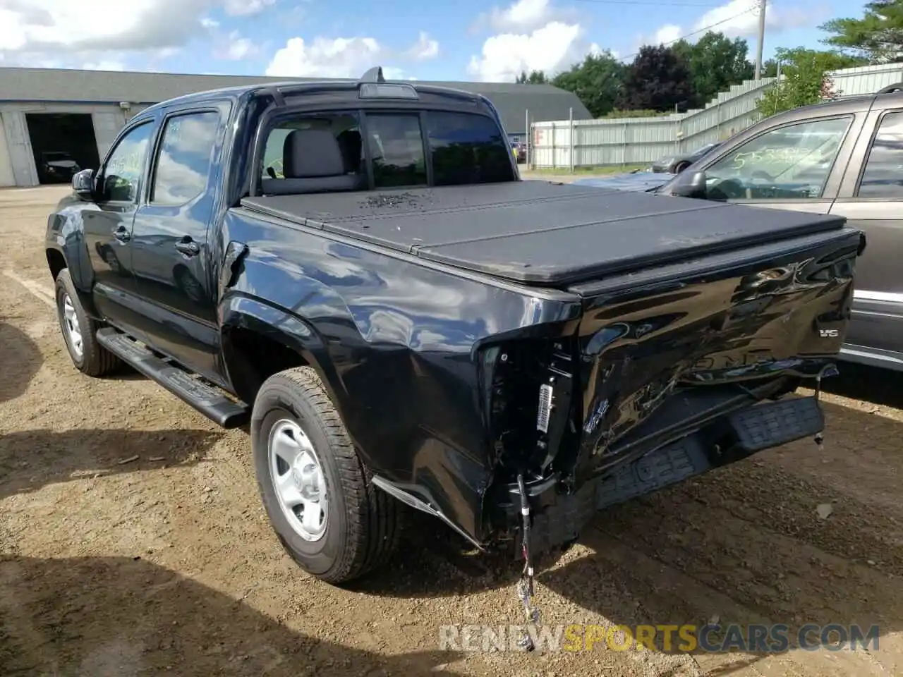 3 Photograph of a damaged car 3TMCZ5AN1NM500165 TOYOTA TACOMA 2022