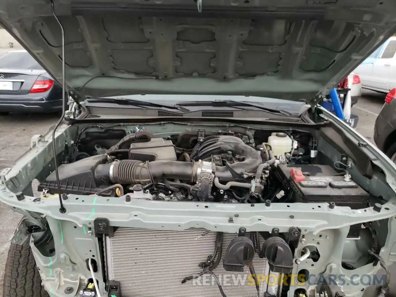 7 Photograph of a damaged car 3TMCZ5AN1NM504040 TOYOTA TACOMA 2022