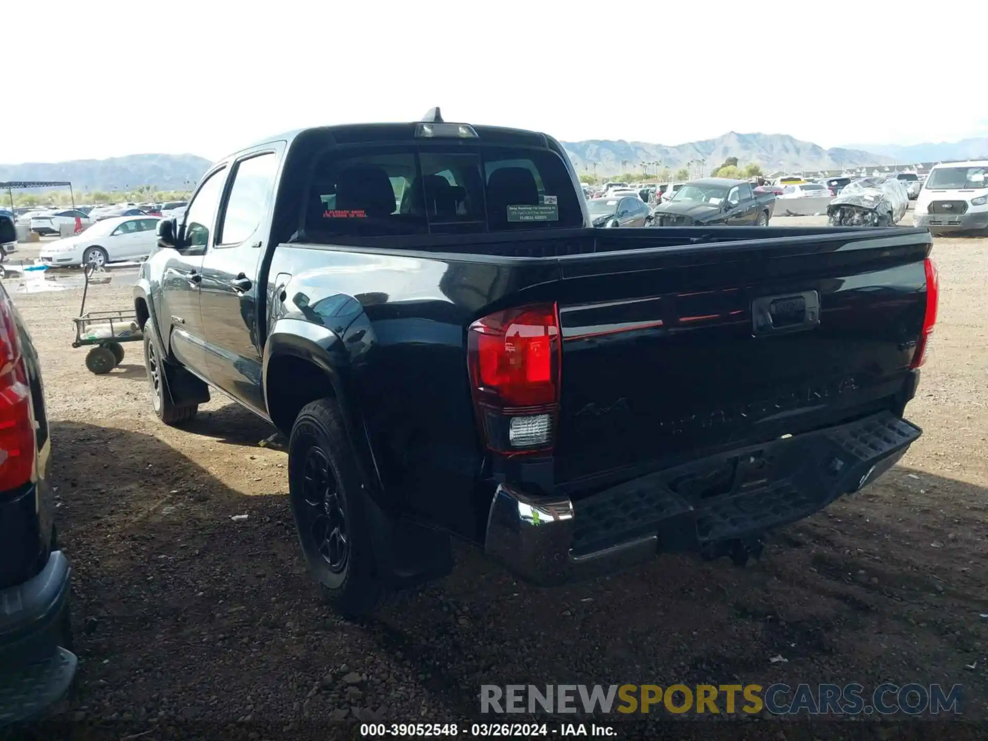 3 Photograph of a damaged car 3TMCZ5AN1NM520447 TOYOTA TACOMA 2022