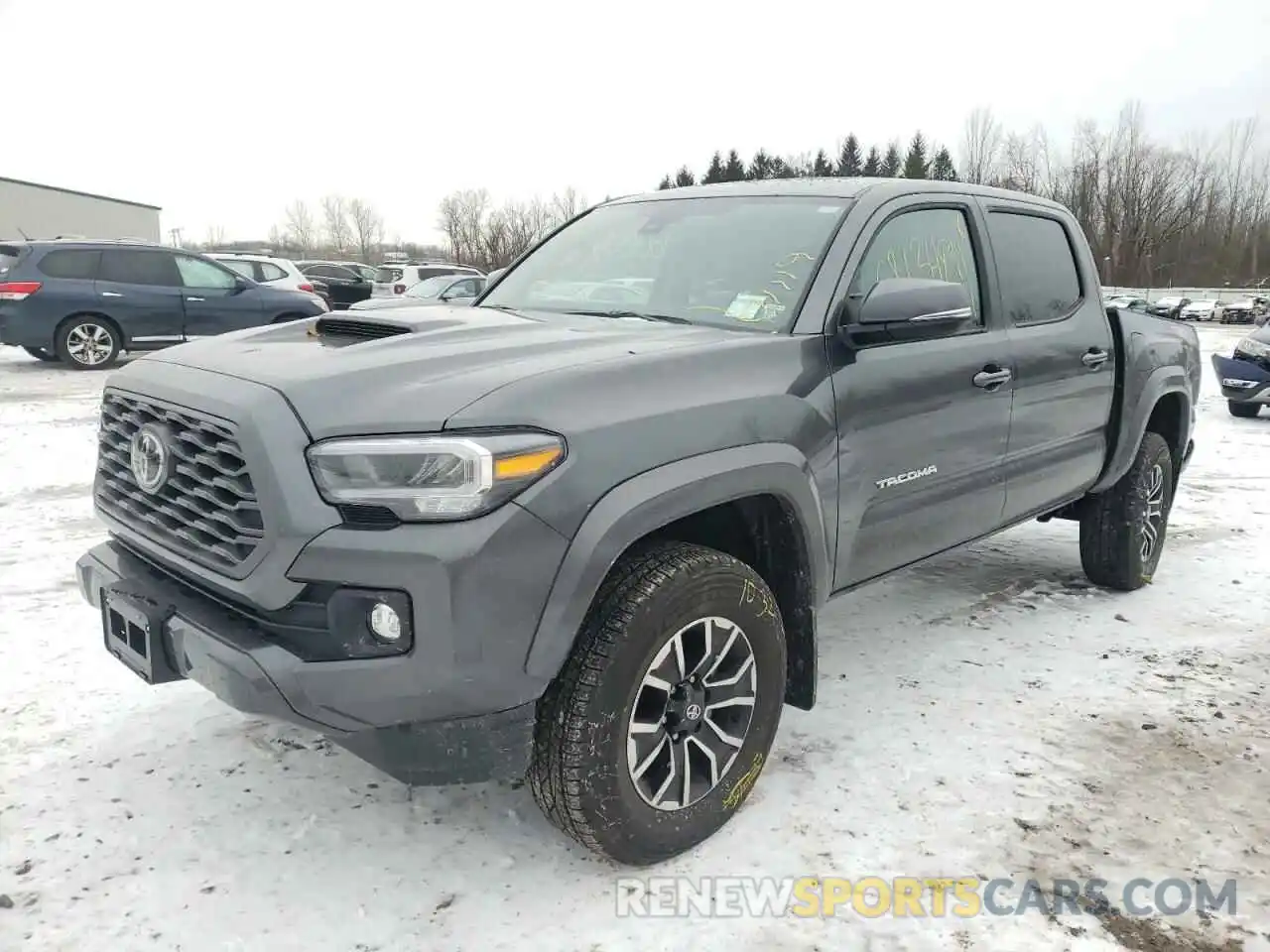 2 Photograph of a damaged car 3TMCZ5AN2NM454488 TOYOTA TACOMA 2022