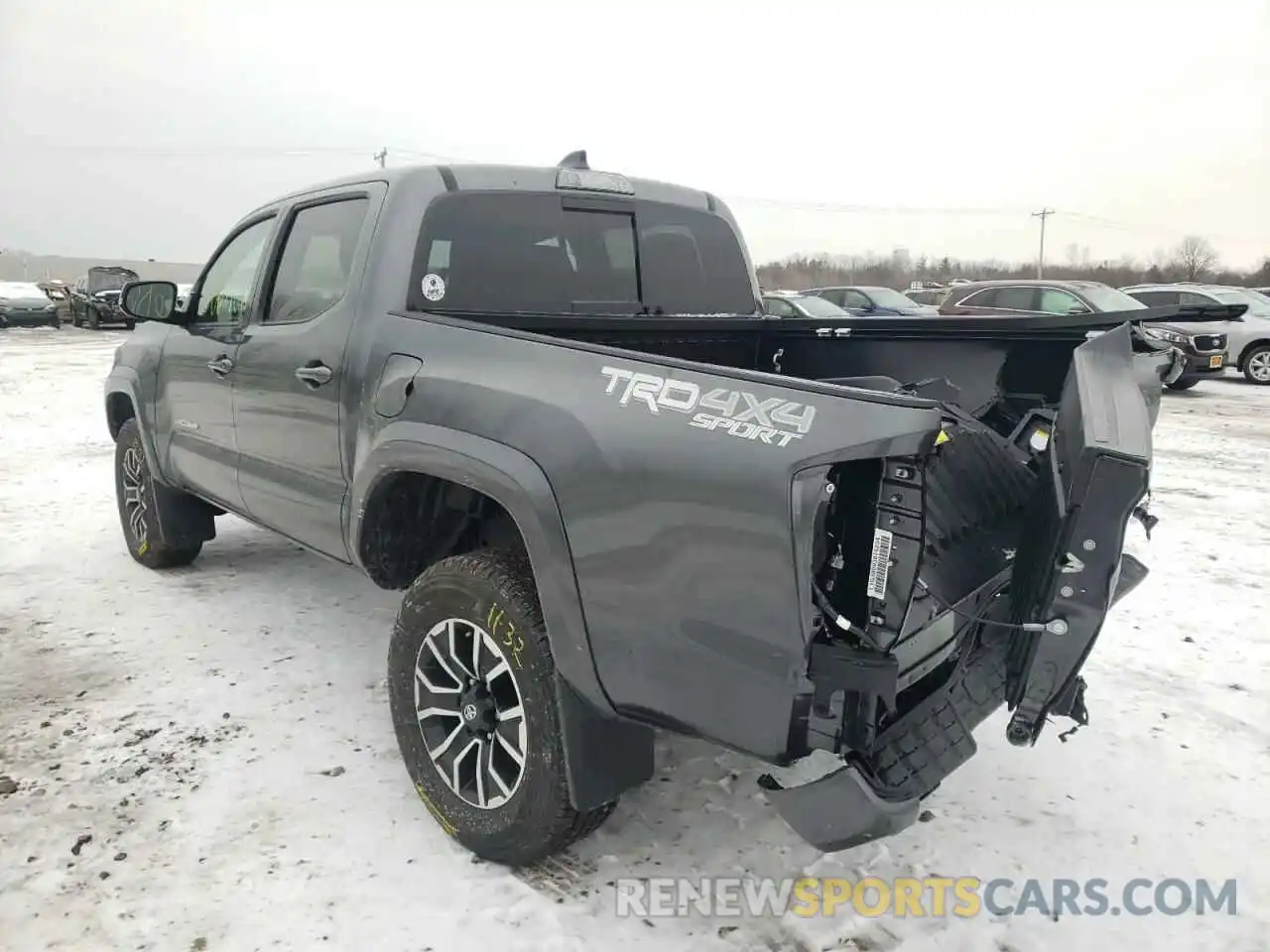 3 Photograph of a damaged car 3TMCZ5AN2NM454488 TOYOTA TACOMA 2022