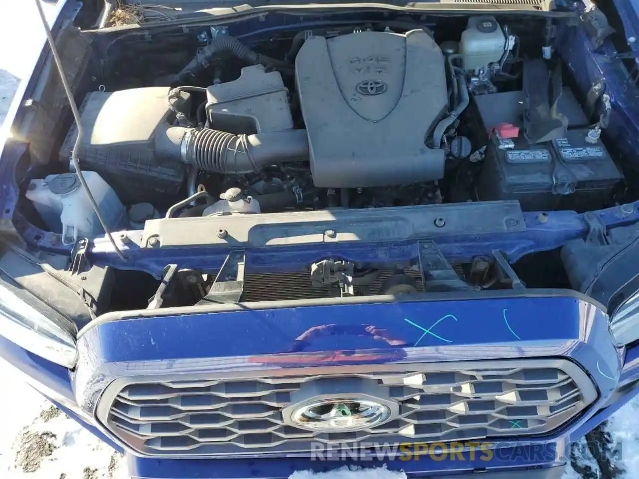 11 Photograph of a damaged car 3TMCZ5AN2NM455205 TOYOTA TACOMA 2022