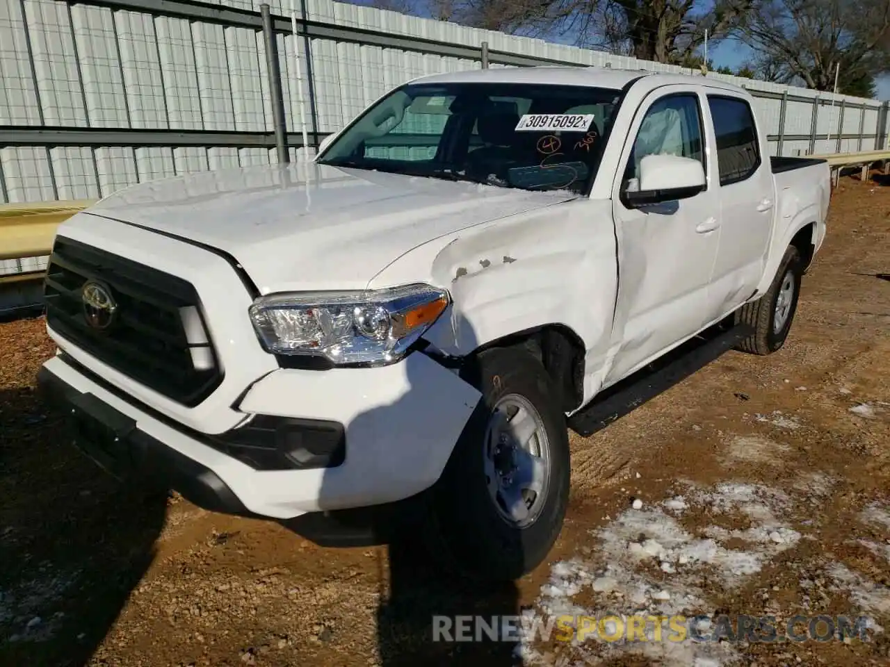 2 Photograph of a damaged car 3TMCZ5AN2NM458041 TOYOTA TACOMA 2022