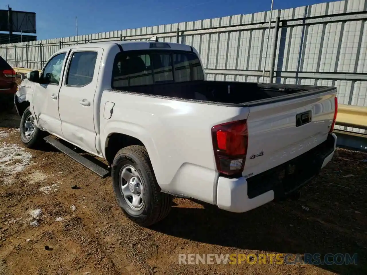 3 Photograph of a damaged car 3TMCZ5AN2NM458041 TOYOTA TACOMA 2022