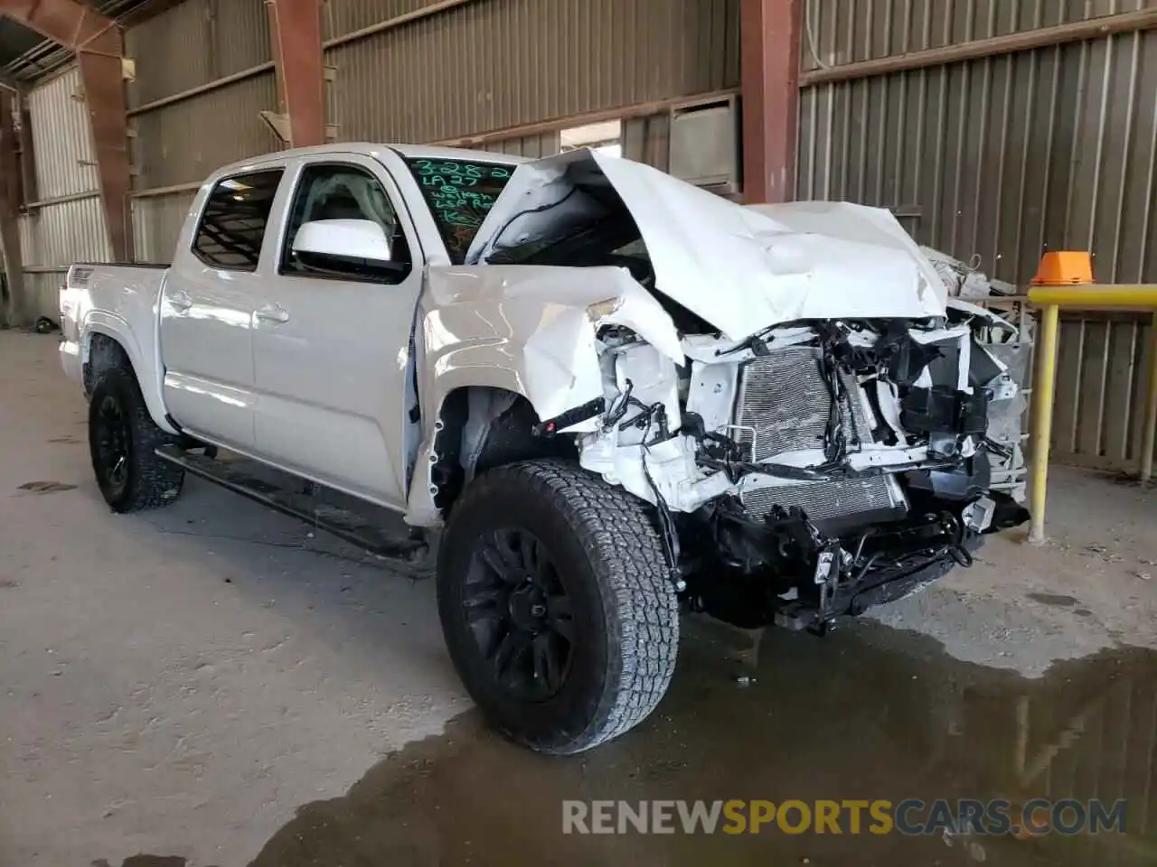 1 Photograph of a damaged car 3TMCZ5AN2NM458637 TOYOTA TACOMA 2022