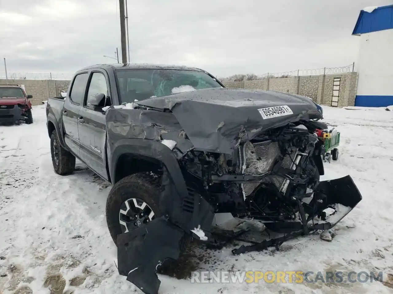 1 Photograph of a damaged car 3TMCZ5AN2NM459299 TOYOTA TACOMA 2022