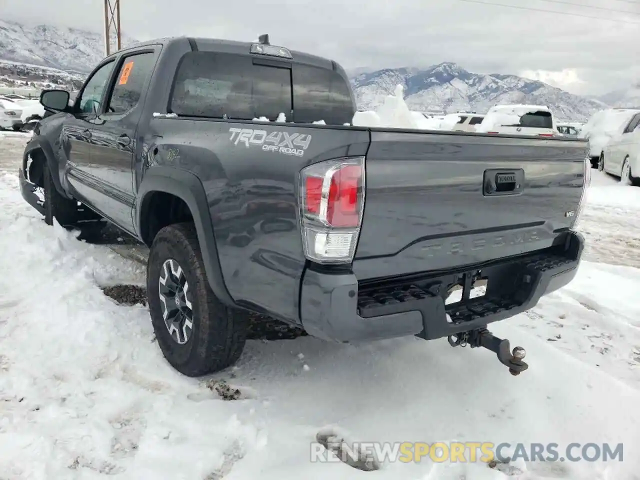 3 Photograph of a damaged car 3TMCZ5AN2NM459299 TOYOTA TACOMA 2022