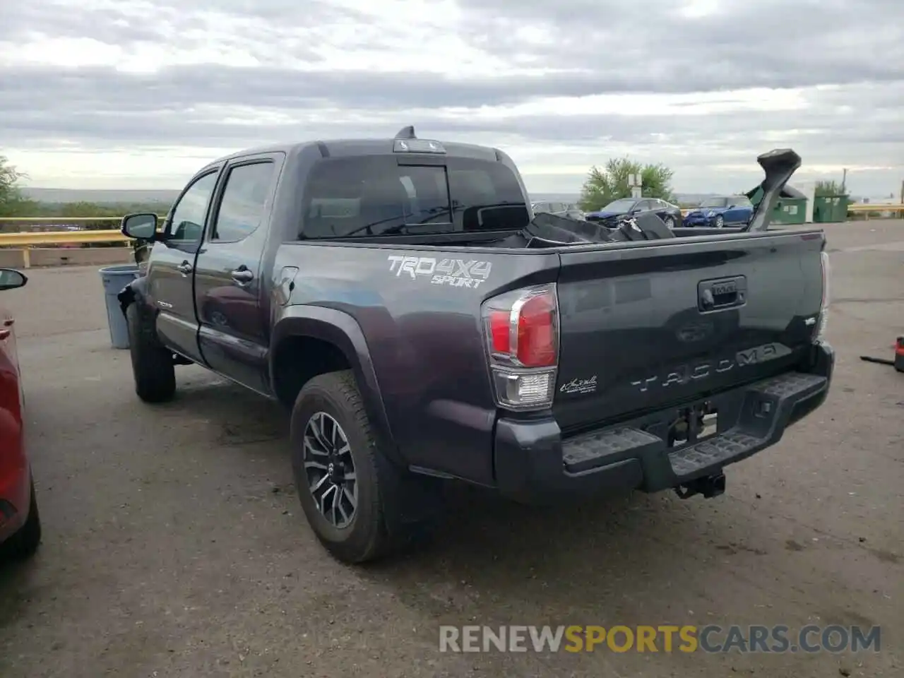 3 Photograph of a damaged car 3TMCZ5AN2NM463644 TOYOTA TACOMA 2022