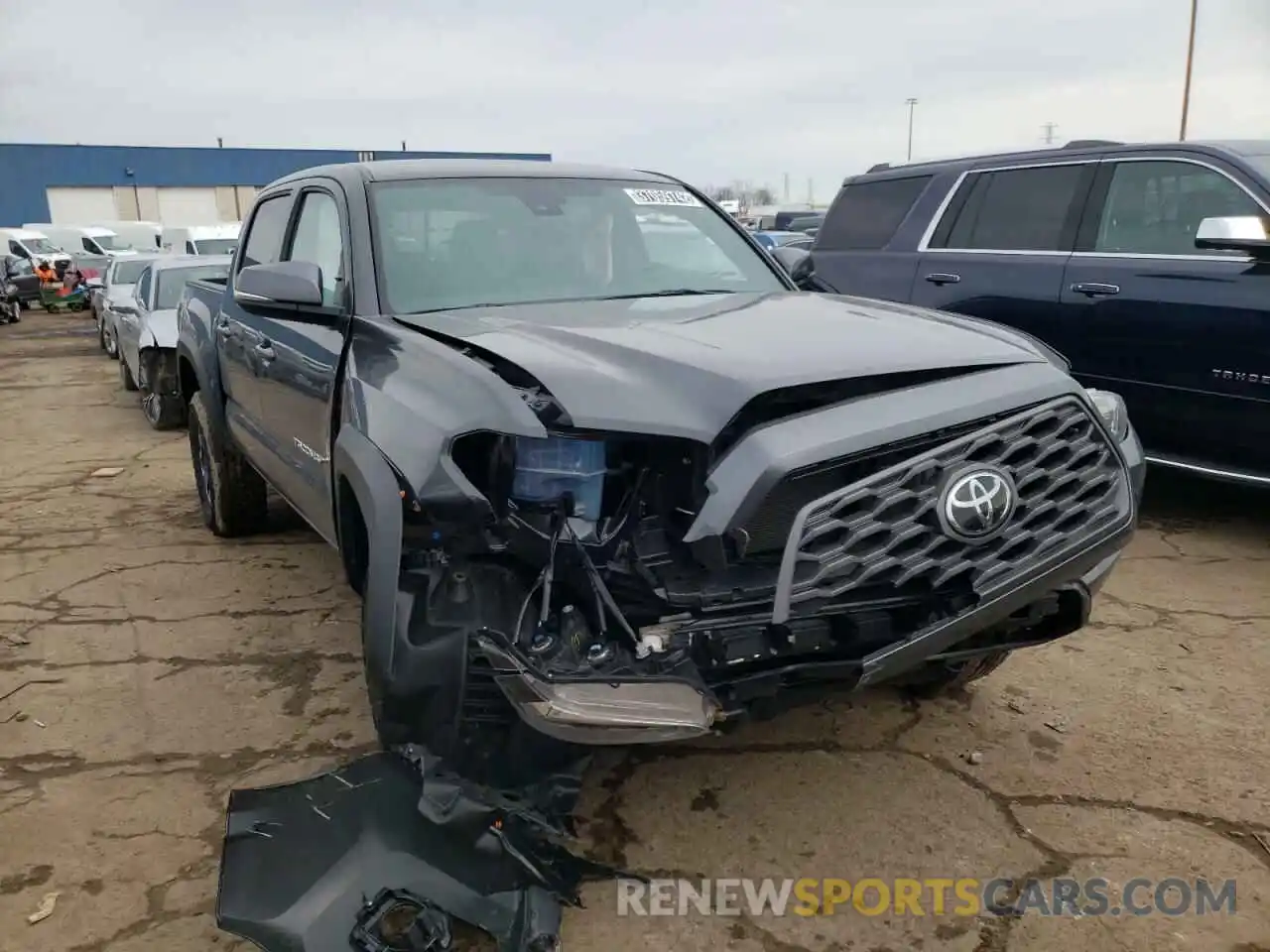 1 Photograph of a damaged car 3TMCZ5AN2NM464552 TOYOTA TACOMA 2022