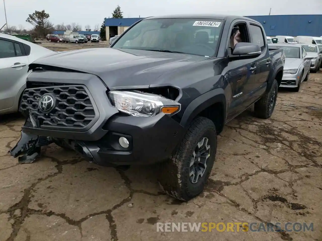 2 Photograph of a damaged car 3TMCZ5AN2NM464552 TOYOTA TACOMA 2022