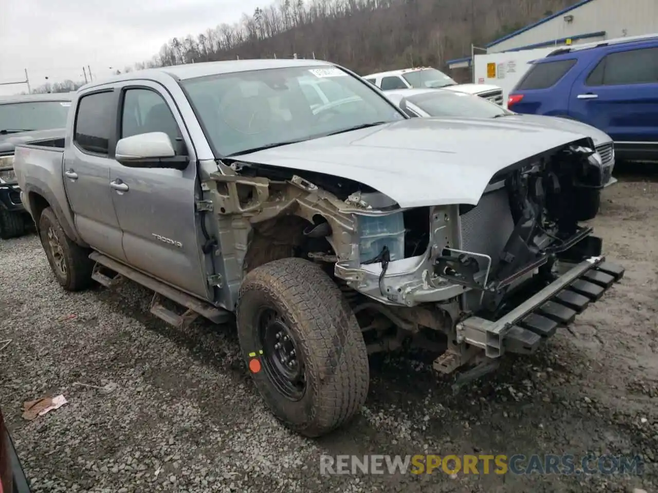 1 Photograph of a damaged car 3TMCZ5AN2NM466818 TOYOTA TACOMA 2022