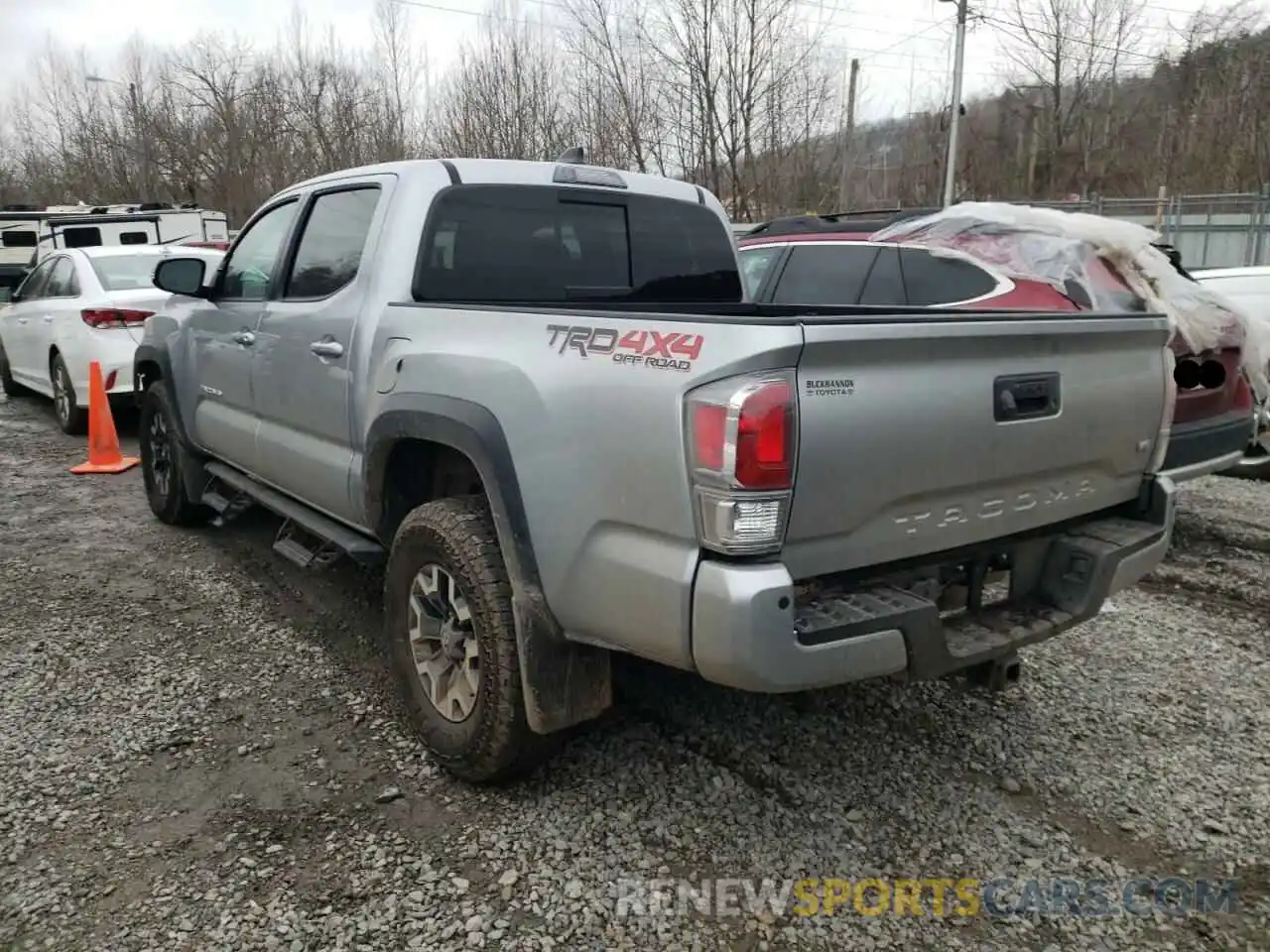 3 Photograph of a damaged car 3TMCZ5AN2NM466818 TOYOTA TACOMA 2022