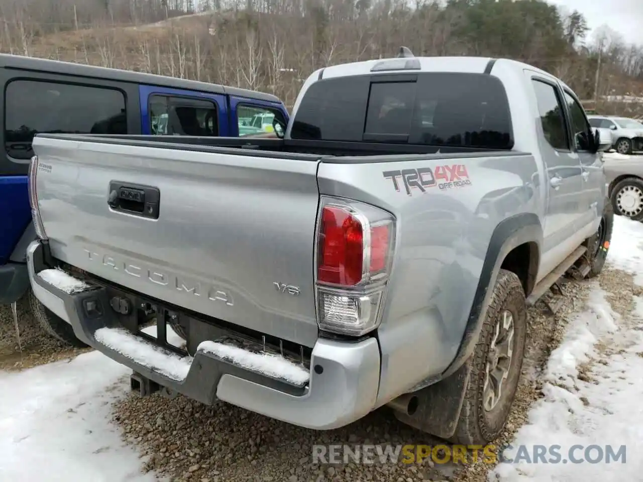 4 Фотография поврежденного автомобиля 3TMCZ5AN2NM466818 TOYOTA TACOMA 2022