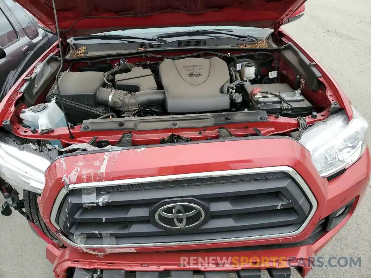 7 Photograph of a damaged car 3TMCZ5AN2NM469153 TOYOTA TACOMA 2022