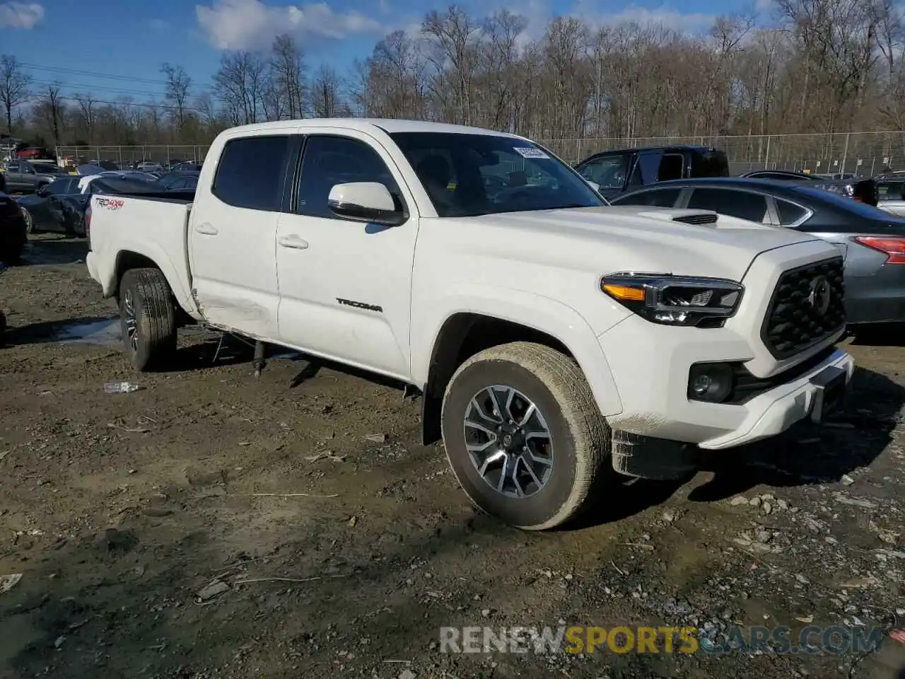 4 Photograph of a damaged car 3TMCZ5AN2NM470528 TOYOTA TACOMA 2022