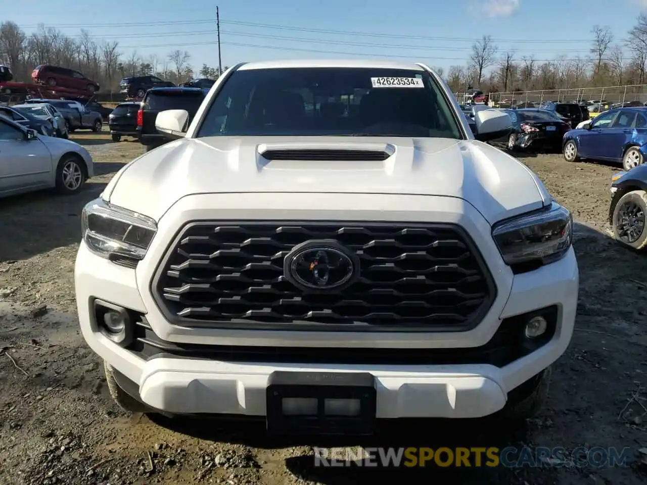 5 Photograph of a damaged car 3TMCZ5AN2NM470528 TOYOTA TACOMA 2022