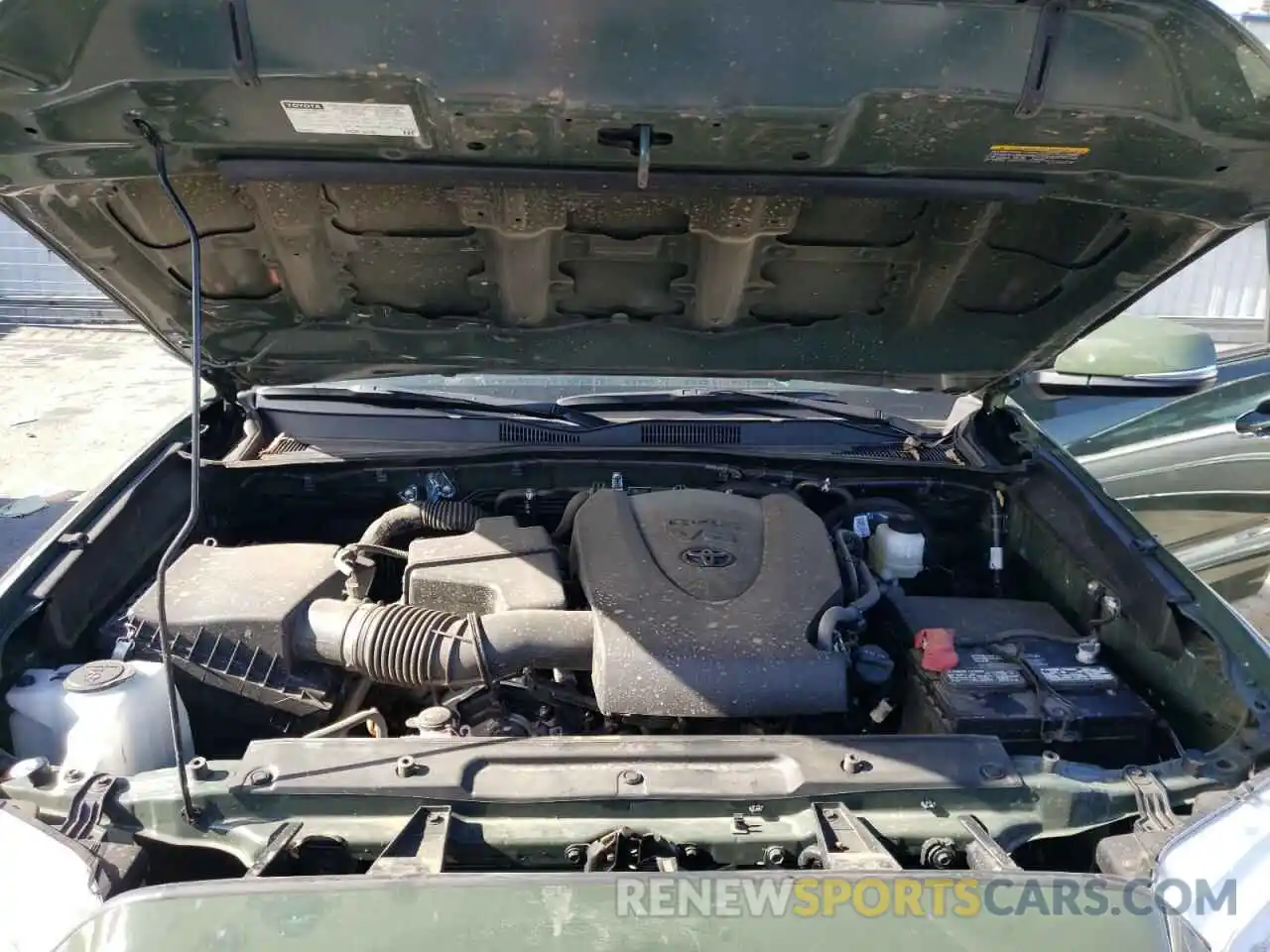 7 Photograph of a damaged car 3TMCZ5AN2NM476183 TOYOTA TACOMA 2022