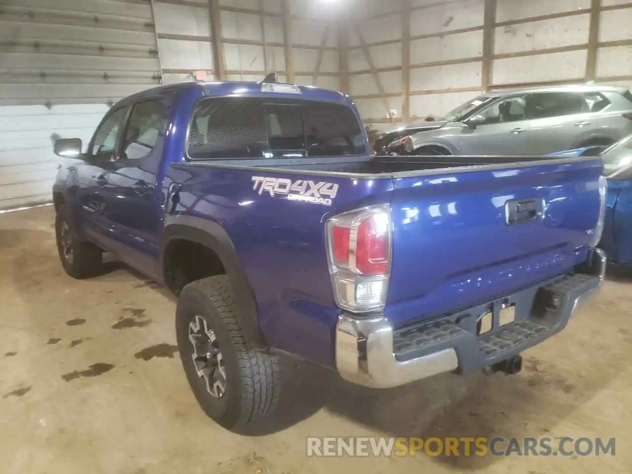 3 Photograph of a damaged car 3TMCZ5AN2NM477334 TOYOTA TACOMA 2022