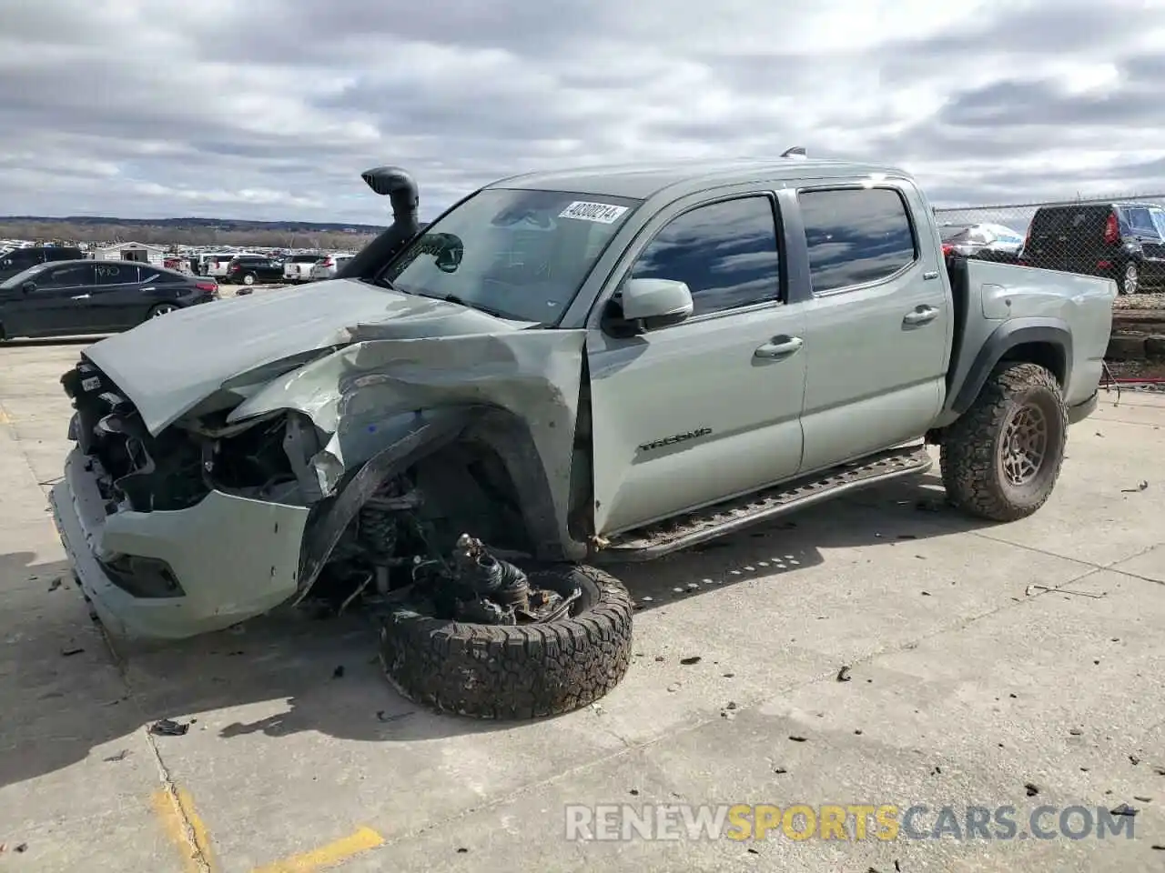 1 Photograph of a damaged car 3TMCZ5AN2NM479147 TOYOTA TACOMA 2022