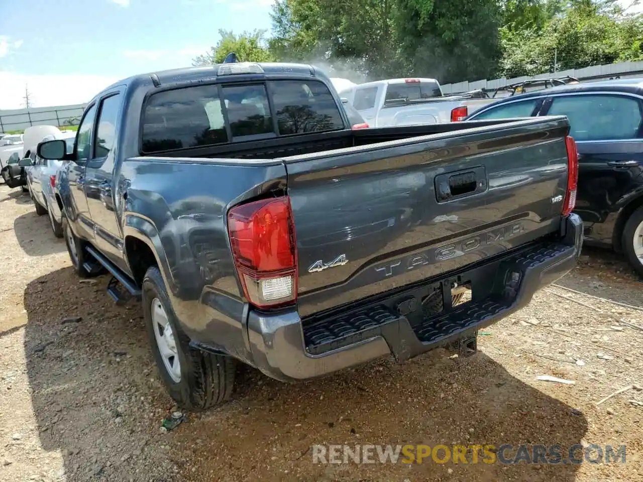 3 Photograph of a damaged car 3TMCZ5AN2NM502233 TOYOTA TACOMA 2022