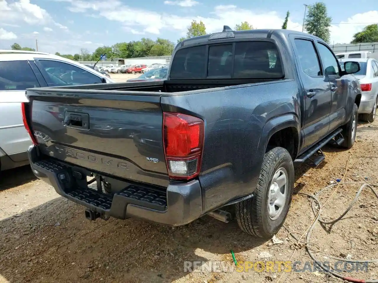 4 Photograph of a damaged car 3TMCZ5AN2NM502233 TOYOTA TACOMA 2022