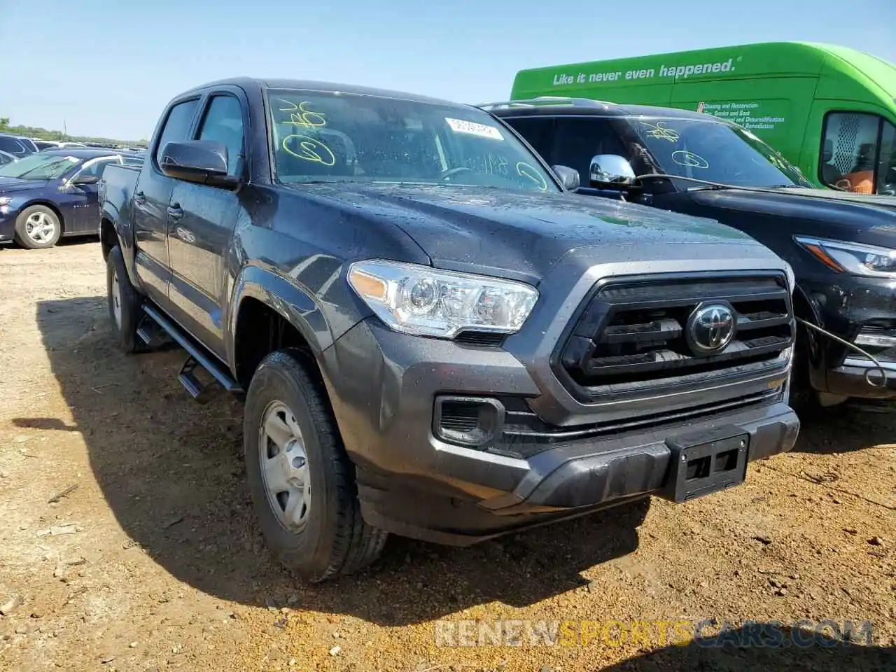 9 Photograph of a damaged car 3TMCZ5AN2NM502233 TOYOTA TACOMA 2022