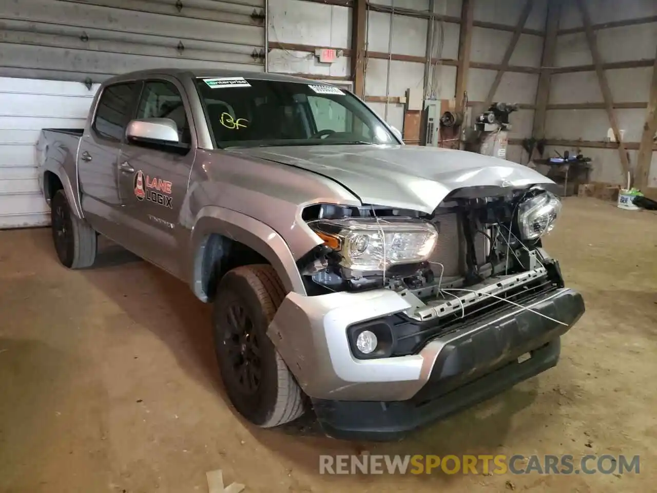 1 Photograph of a damaged car 3TMCZ5AN3NM456850 TOYOTA TACOMA 2022