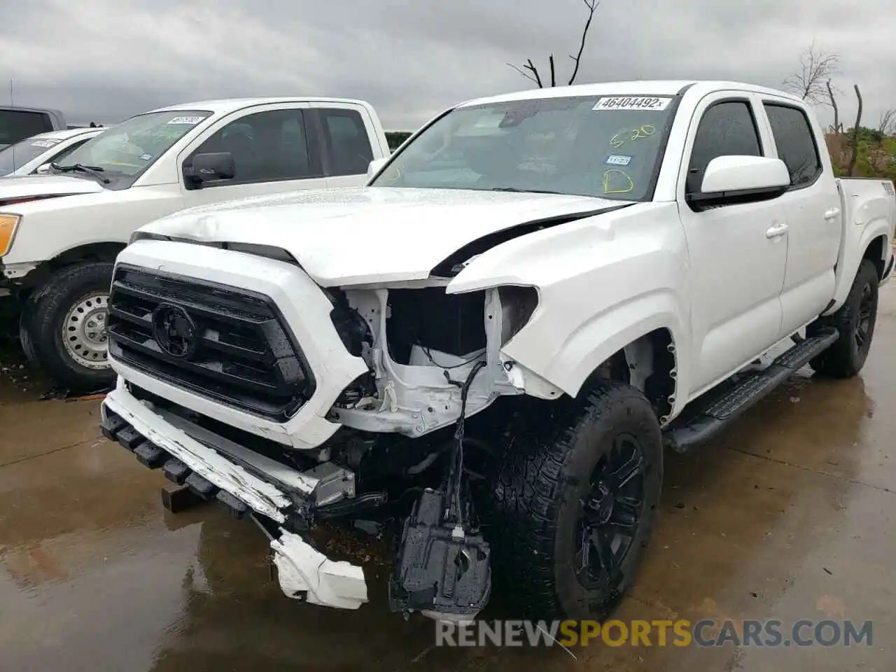 9 Photograph of a damaged car 3TMCZ5AN3NM460252 TOYOTA TACOMA 2022