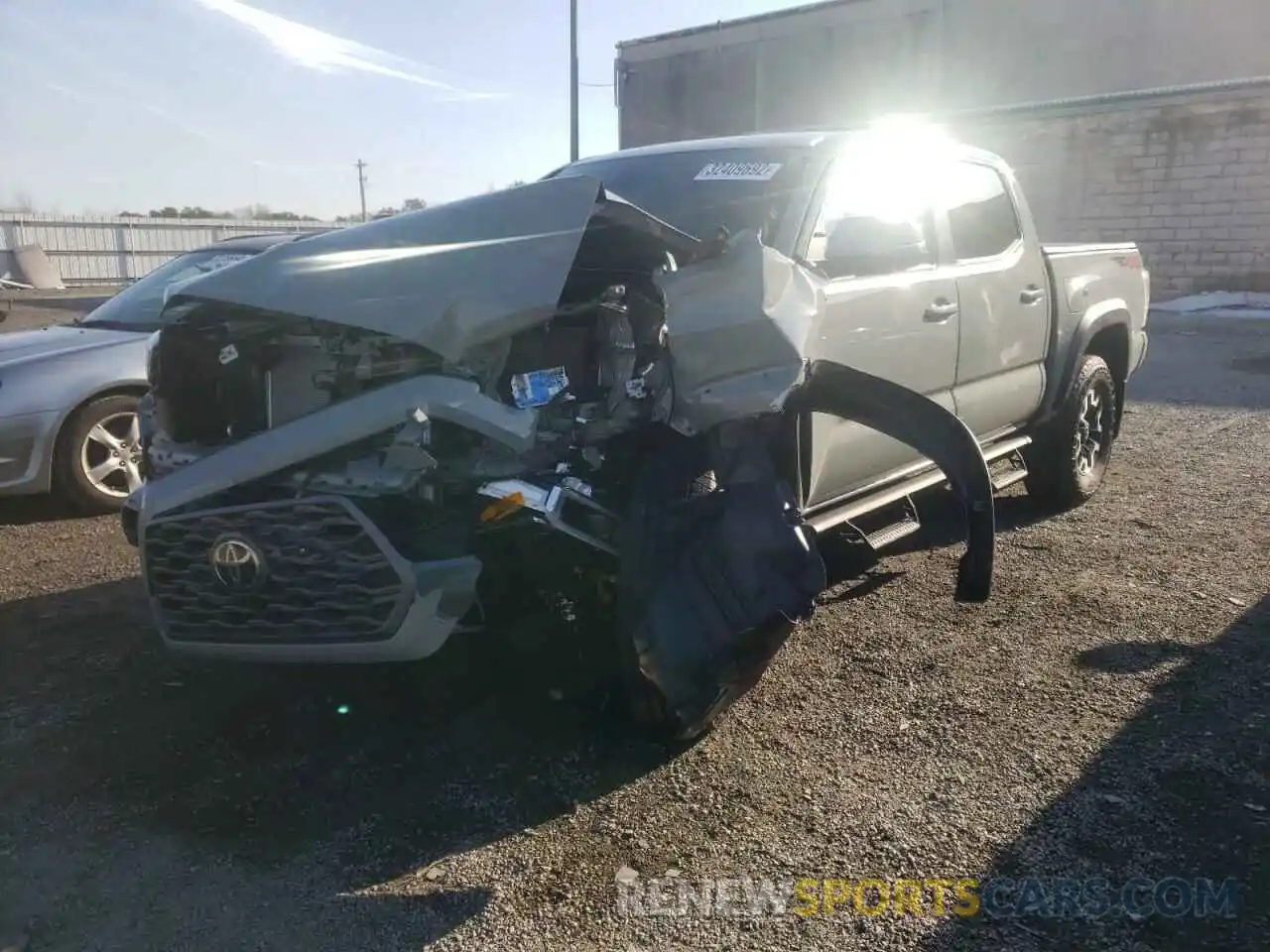 2 Photograph of a damaged car 3TMCZ5AN3NM468819 TOYOTA TACOMA 2022